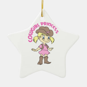 COWGIRLPRINCESS JULGRANSPRYDNAD KERAMIK