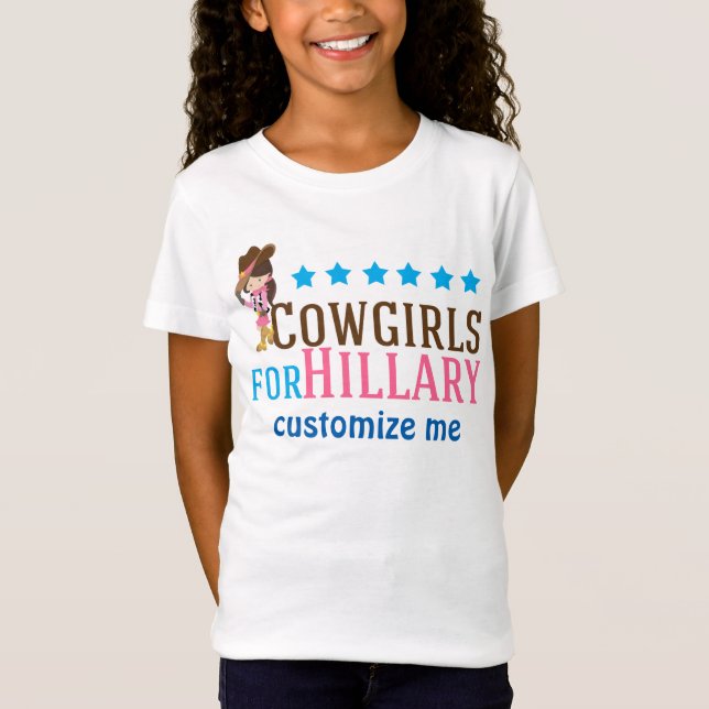 Cowgirls för Hillary Tee (Framsida)