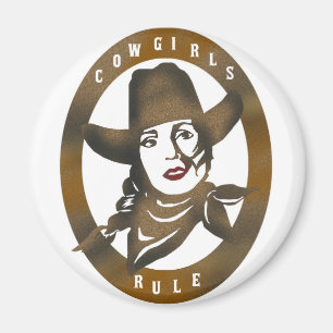 COWGIRLS HÄRSKAR MAGNET