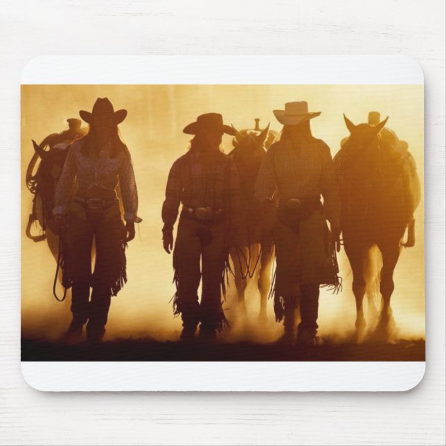 Cowgirls Mousepad Musmatta (Framsidan)