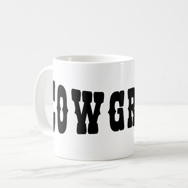 COWGRRRL KAFFEMUGG (Framsida vänster)