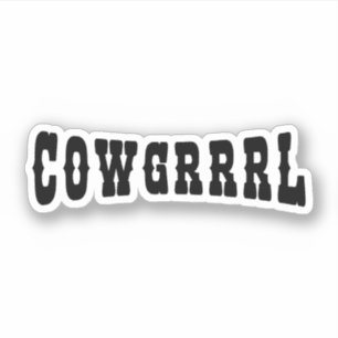 COWGRRRL KLISTERMÄRKEN