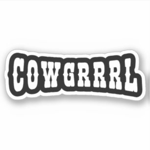 COWGRRRL KLISTERMÄRKEN