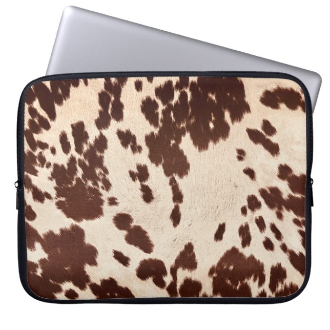 Cowhide 'image' laptop fodral (Framsidan)