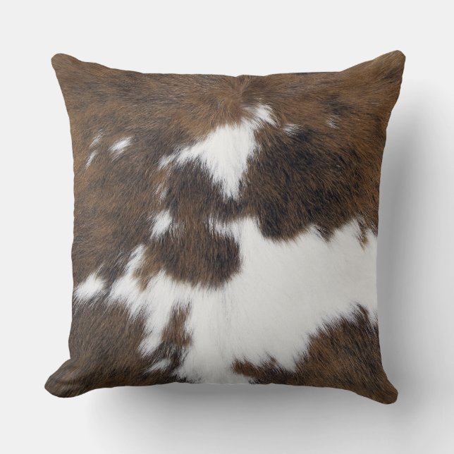 Cowhide Kudde (Framsida)