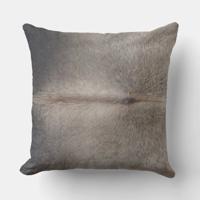 Cowhide Kudde (Framsida)