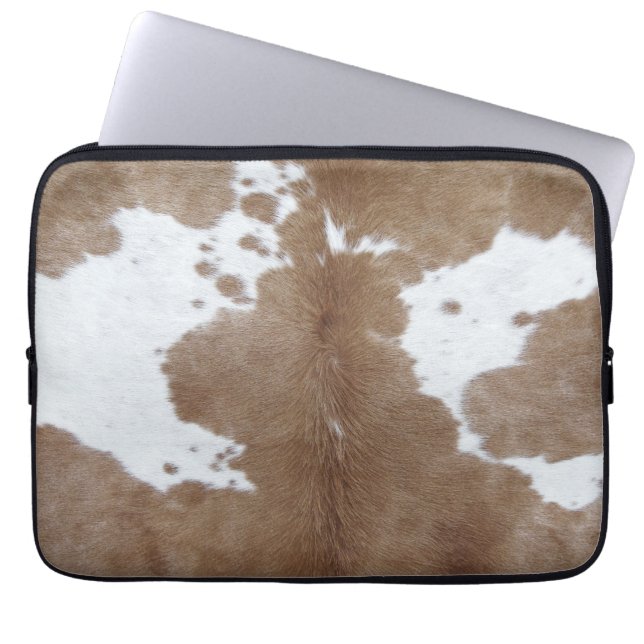 Cowhide Laptop Fodral (Framsidan)
