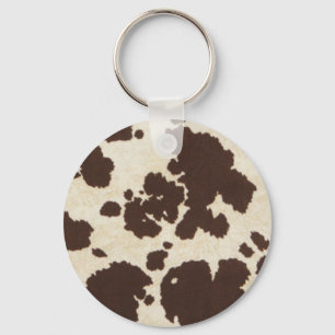 cowhidekeychain nyckelring