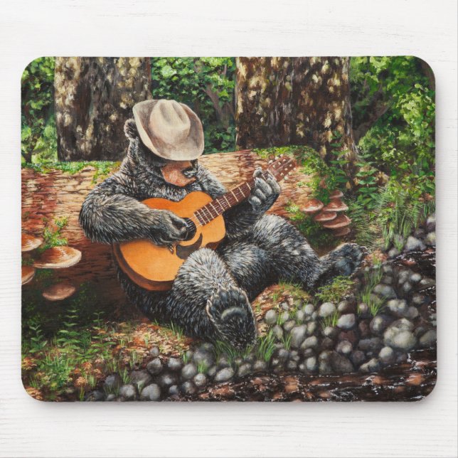 "Cowichan sommar" Mousepad Musmatta (Framsidan)