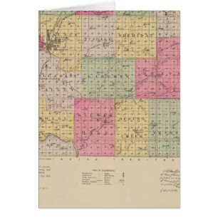 Cowley County, Kansas Hälsningskort