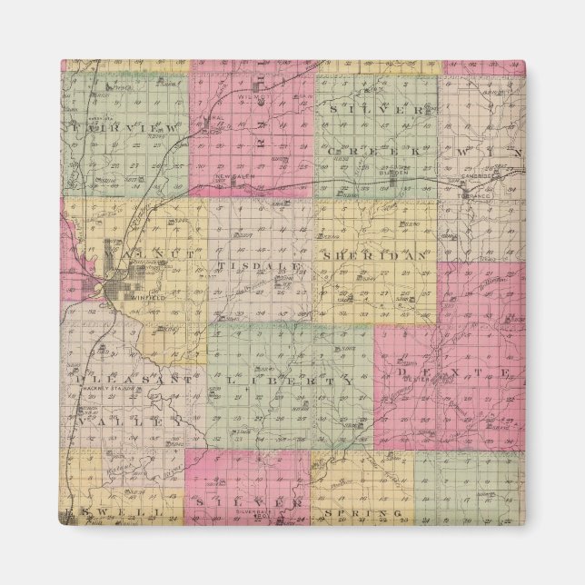 Cowley County, Kansas Magnet (Framsidan)