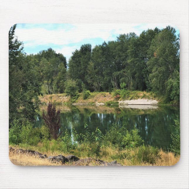 Cowlitz River, Castle Sten, Washington Musmatta (Framsidan)