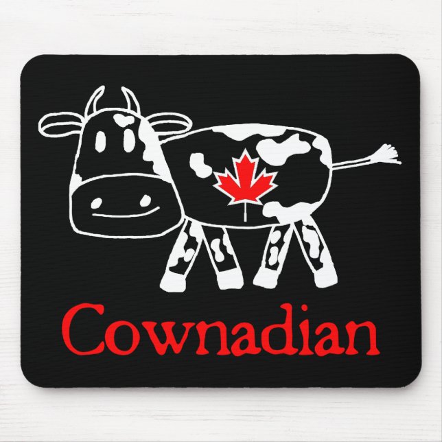 Cownadian Mousepad Musmatta (Framsidan)