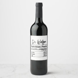 Coworker Appreciation Boss Thank You Doctor Lawyer Vinflaska Etikett