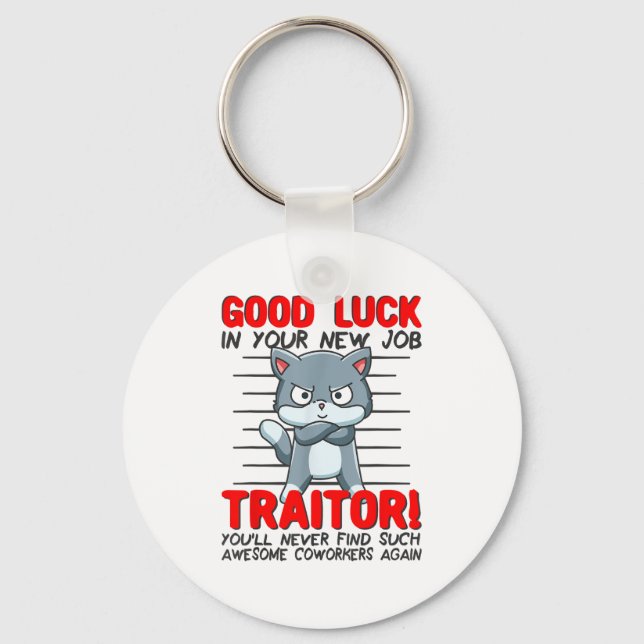 Coworker Leaving, Quitting Going Away, Job Change; Nyckelring (Framsida)