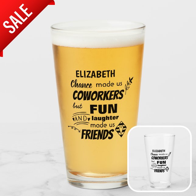 Coworking Chef Lämnar ADD Funny Quote, Anpassnings Glaskopp (Skapare uppladdad)