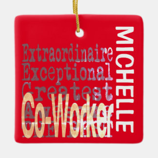 Coworking Extraordinaire ANPASSNINGSBAR Ceramic Or Julgransprydnad Keramik