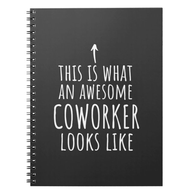 Coworking Gift, Coworking Mugg, Fantastisk Coworki Anteckningsbok (Framsidan)
