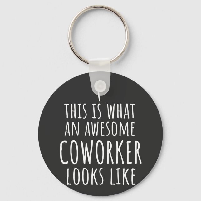 Coworking Gift, Coworking Mugg, Fantastisk Coworki Nyckelring (Framsida)