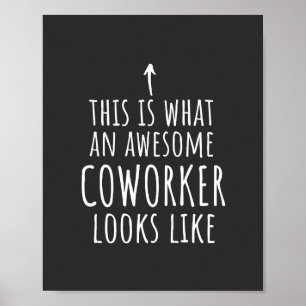 Coworking Gift, Coworking Mugg, Fantastisk Coworki Poster