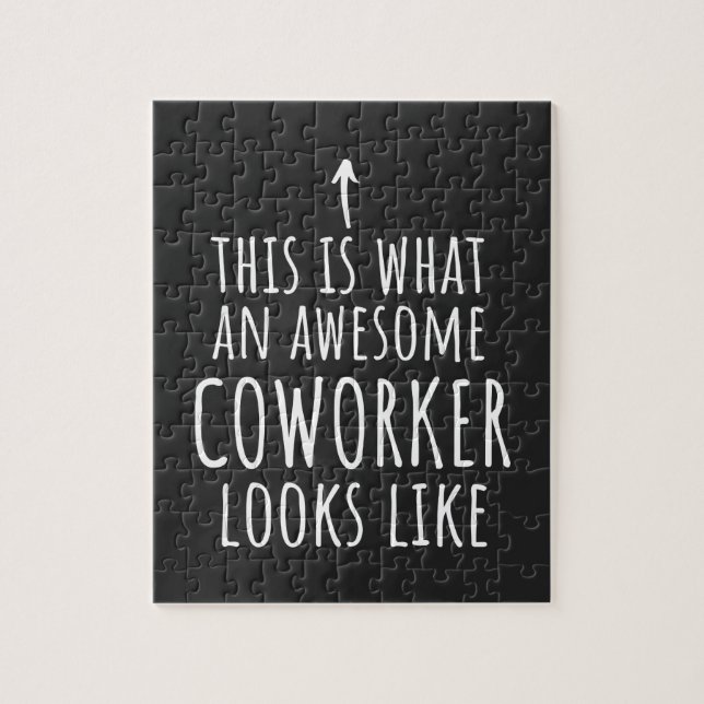 Coworking Gift, Coworking Mugg, Fantastisk Coworki Pussel (Vertikal)