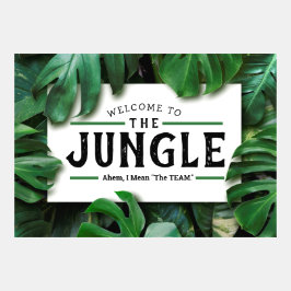 Coworking Hälsning, Välkommen till Jungle (roligt)
