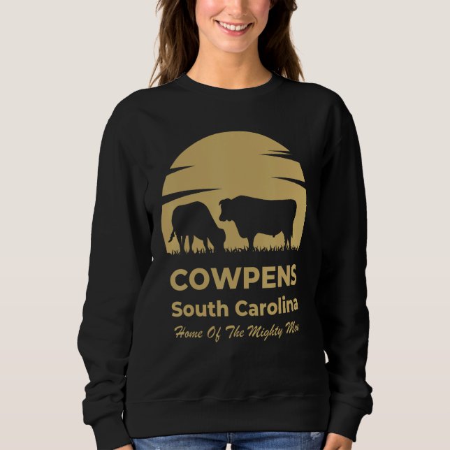 Cowpens SC South Carolina Mighty Moo Festival 1 T Shirt (Framsida)