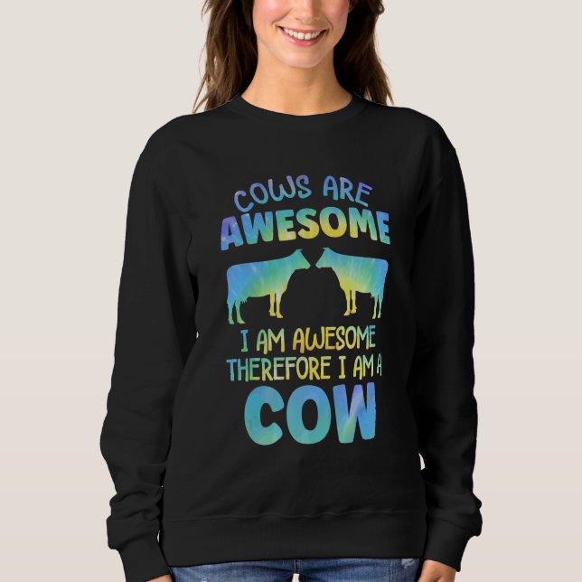 Cows are Awesome Farmer Cows Lover for Women & Kid T Shirt (Framsida)