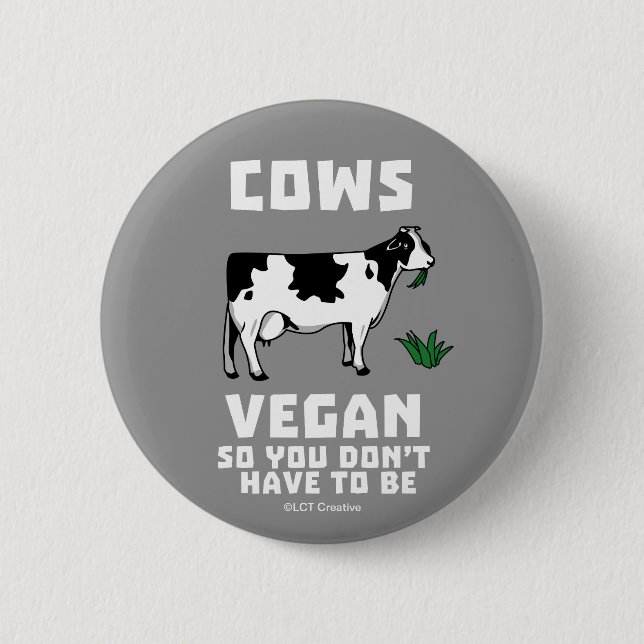 Cows Vegan, så du behöver inte vara Knapp (Framsida)