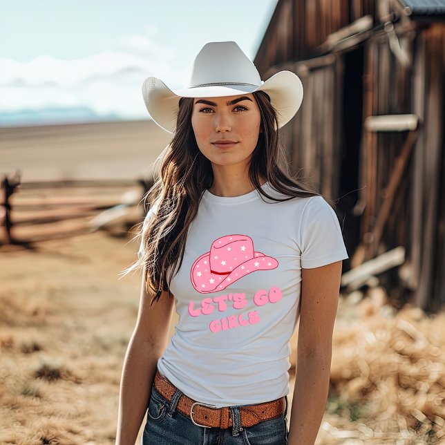 Cowtjejer Låt oss Go Girls T Shirt (Skapare uppladdad)