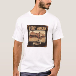 Cowtown Älskare Design T Shirt
