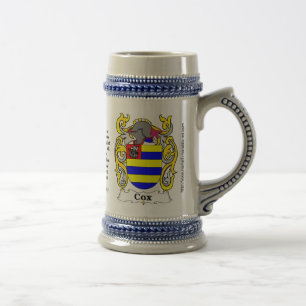 Cox familjvapensköld Stein Sejdel