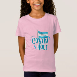 Coxen Hole med Honduras flagga T Shirt