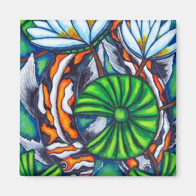 Coy Carp Magnet (Framsidan)