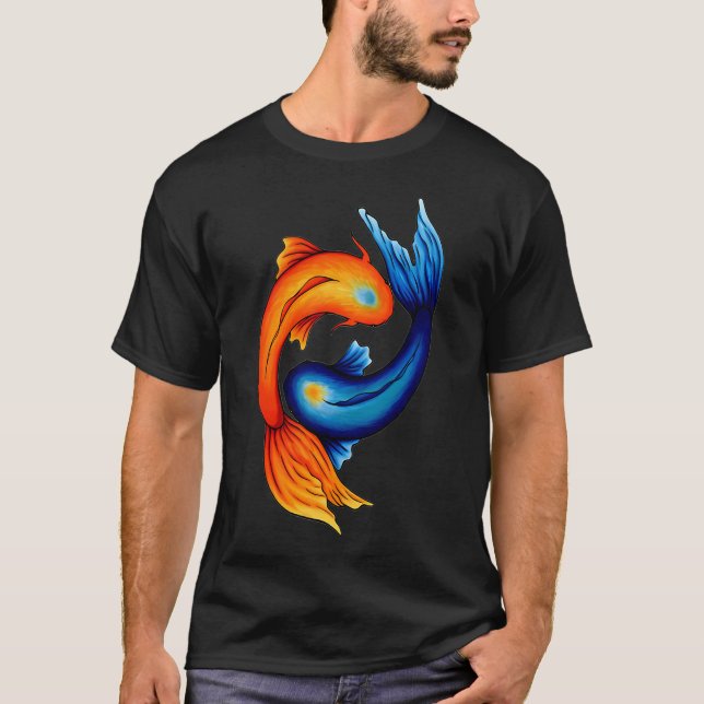 Coy Koi T Shirt (Framsida)