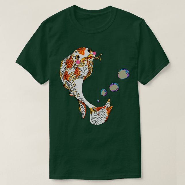 Coy Koi T Shirt (Design framsida)