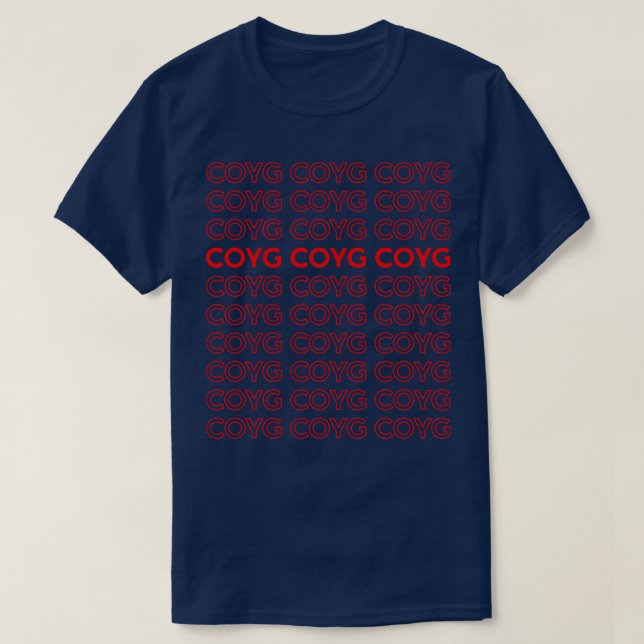 COYG COYG COYG T SHIRT (Design framsida)