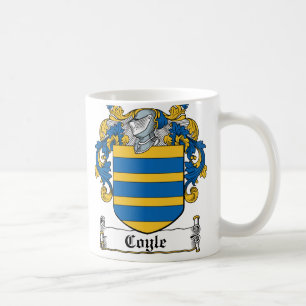 Coyle familjvapensköld kaffemugg
