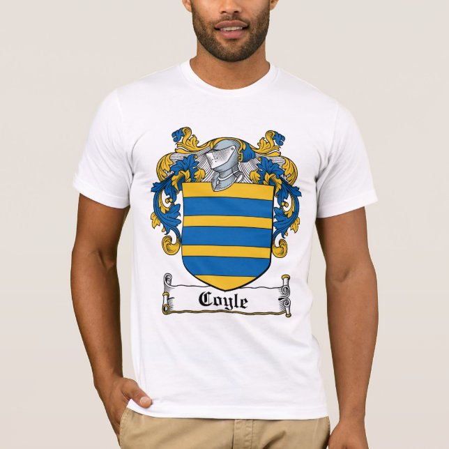 Coyle familjvapensköld t-shirt (Framsida)