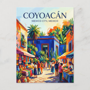 Coyoacán Mexiko Vykort