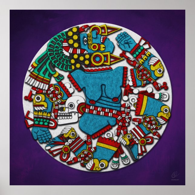 Coyolxauhqui Poster (Framsidan)