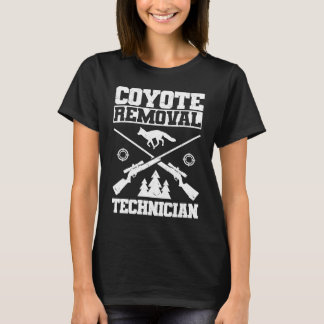 Coyote Borttagningstekniker Coyote Hunting T Shirt