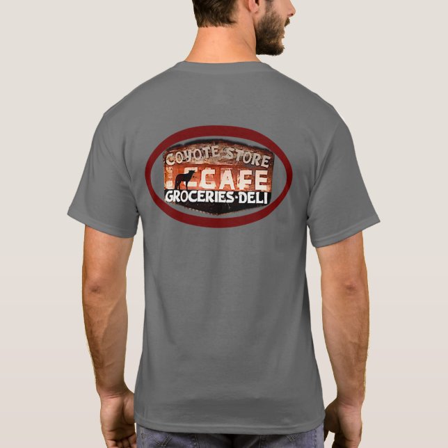 Coyote Cafe & Store T Shirt (Baksida)