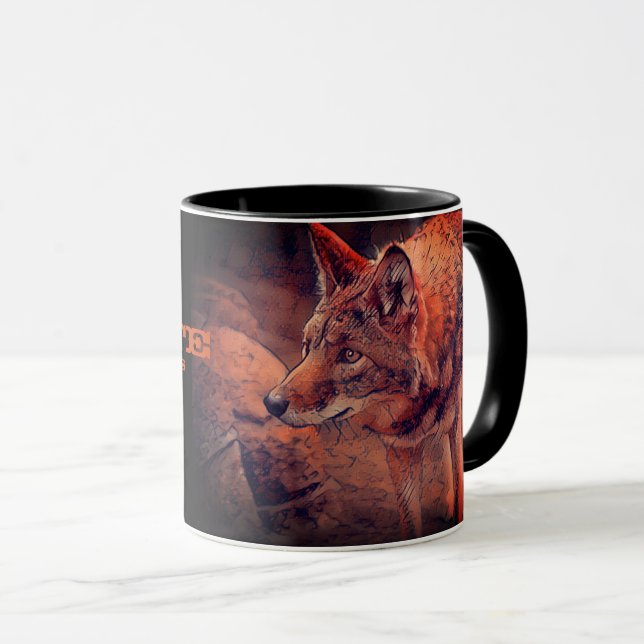 Coyote [Combo Mug] Mugg (Framsida höger)