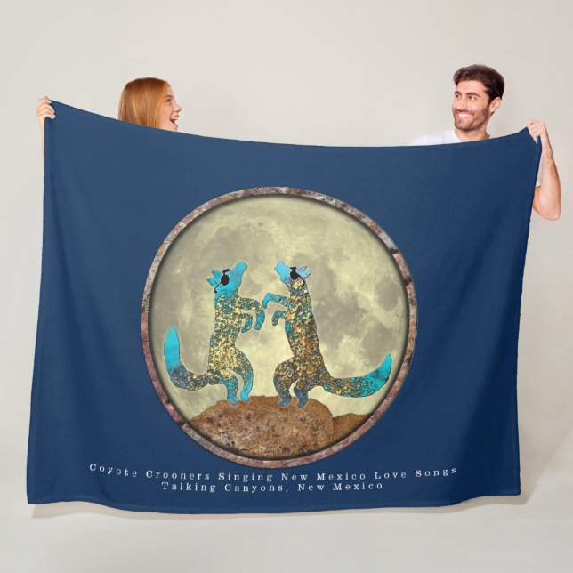 Coyote Crooners Fleece Blanket (På plats)
