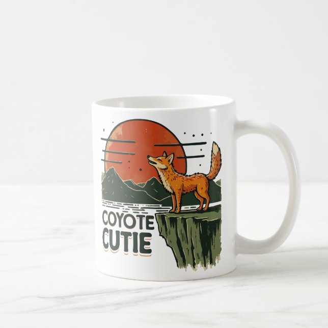 Coyote cutie kaffemugg (Höger)
