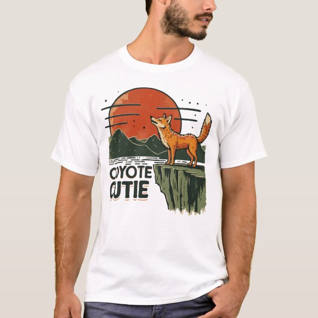 Coyote cutie t shirt (Framsida)