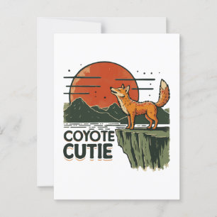 Coyote cutie vykort