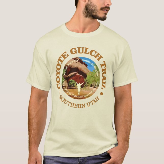 Coyote Gulch Trail T Shirt (Framsida)