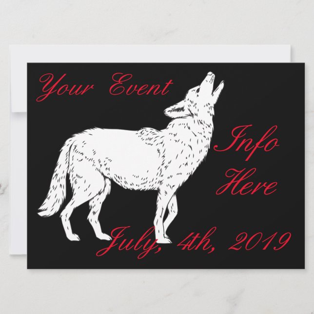 Coyote Howling Thunder_Cove (Framsida)